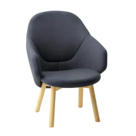 Alba lounge armchair by ton